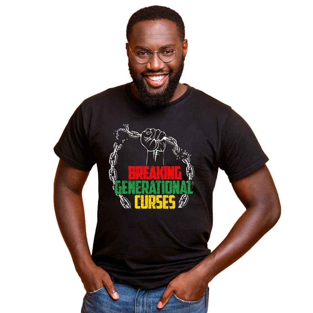 Breaking Generational Curses with Chains Graphic T-Shirt