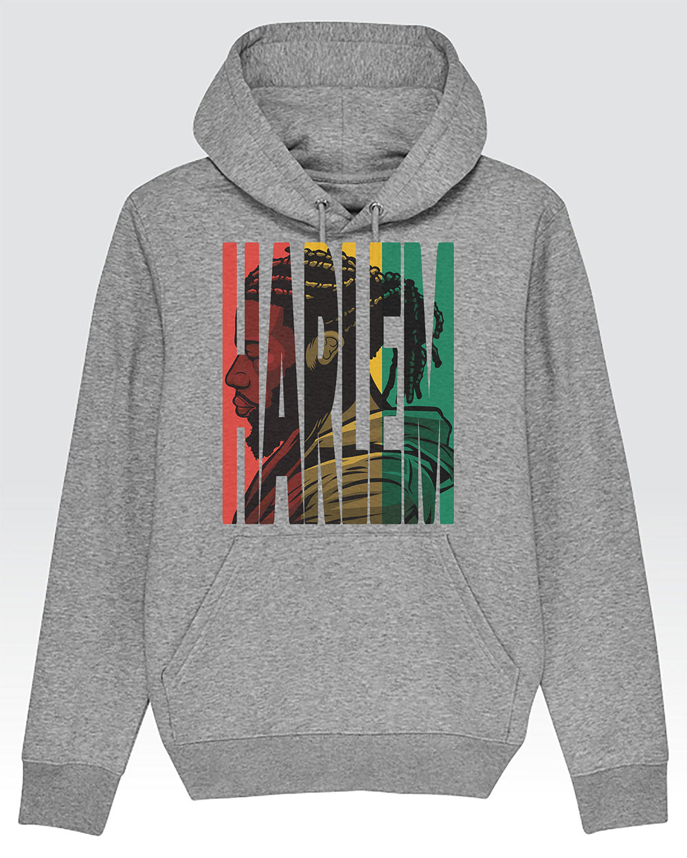 Harlem Black Man Graphic Hoodie