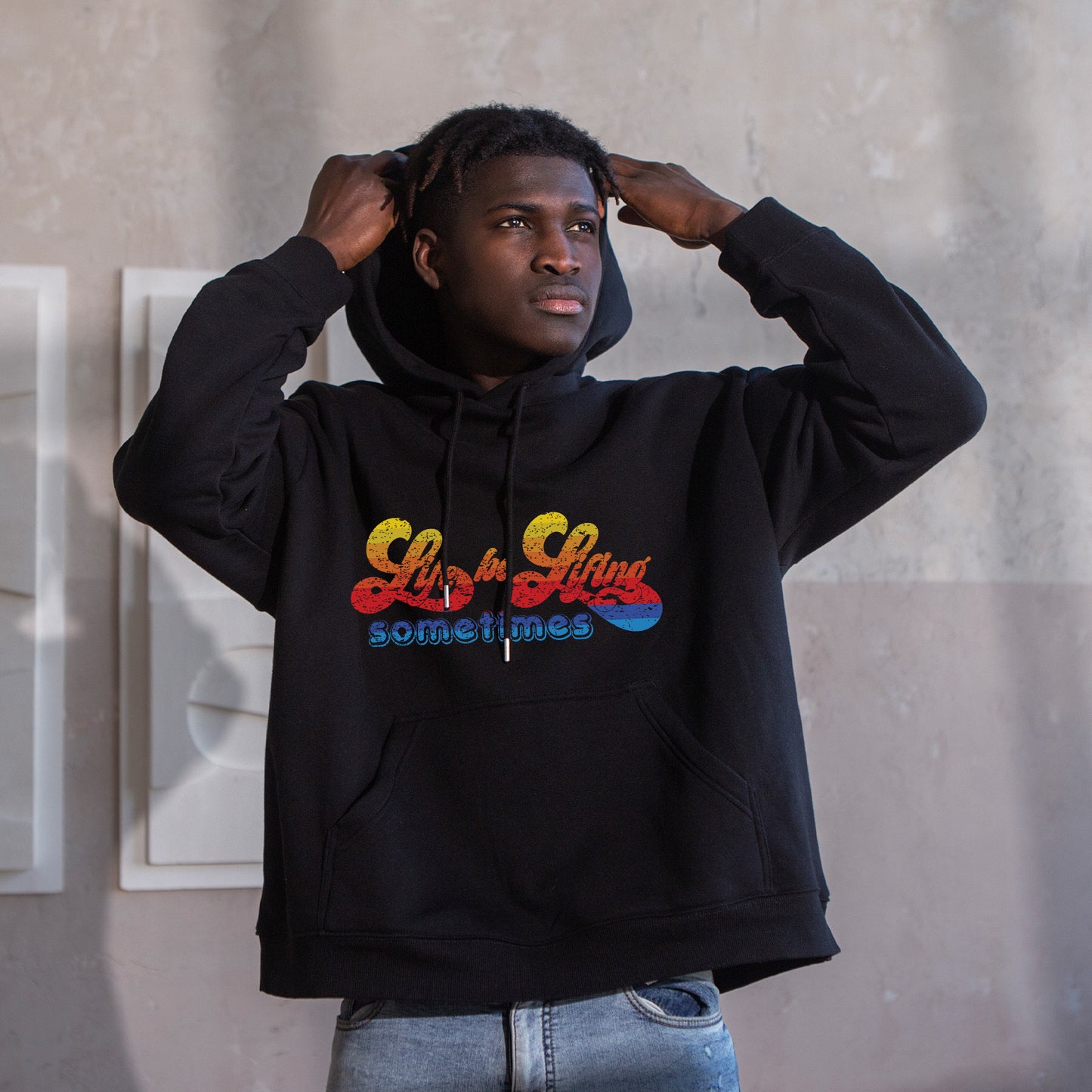 Life be Lifing Graphic Hoodie