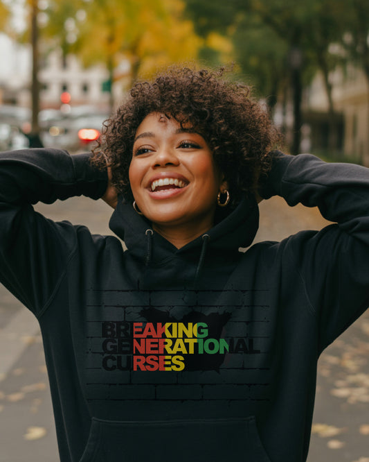 Breaking Generational Curses Brick Wall Graphic Hoodie