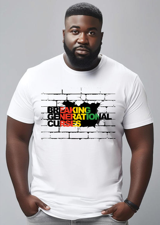 Breaking Generational Curses Brick Wall Graphic T-Shirt
