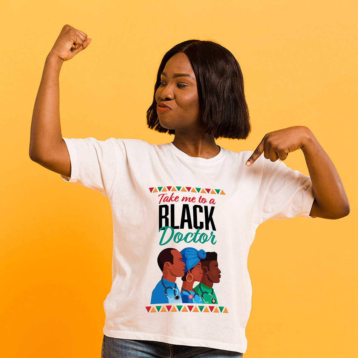 Take me to a Black Doctor - Graphic T-shirt