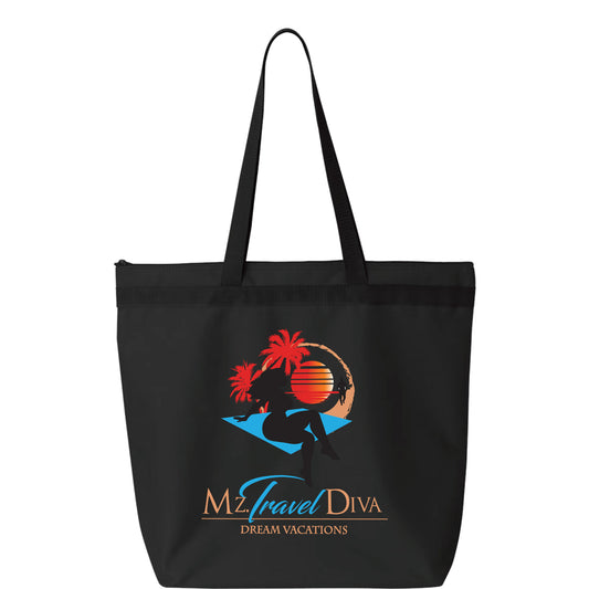 Mz. Travel Diva Graphic Melody Large Tote