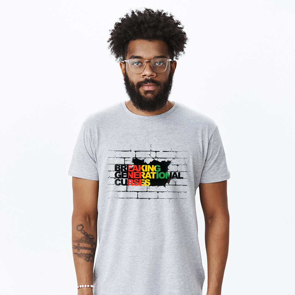 Breaking Generational Curses Brick Wall Graphic T-Shirt