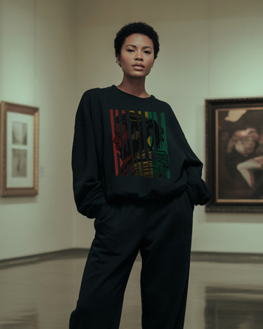 Harlem Black Man - Graphic Sweatshirt