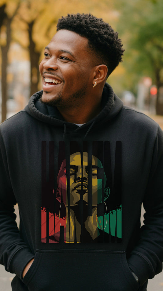 Harlem Black Woman Graphic Hoodie