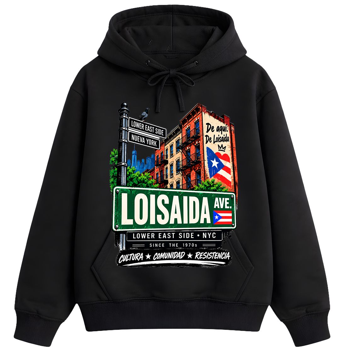 Loisaida Street Hoodie