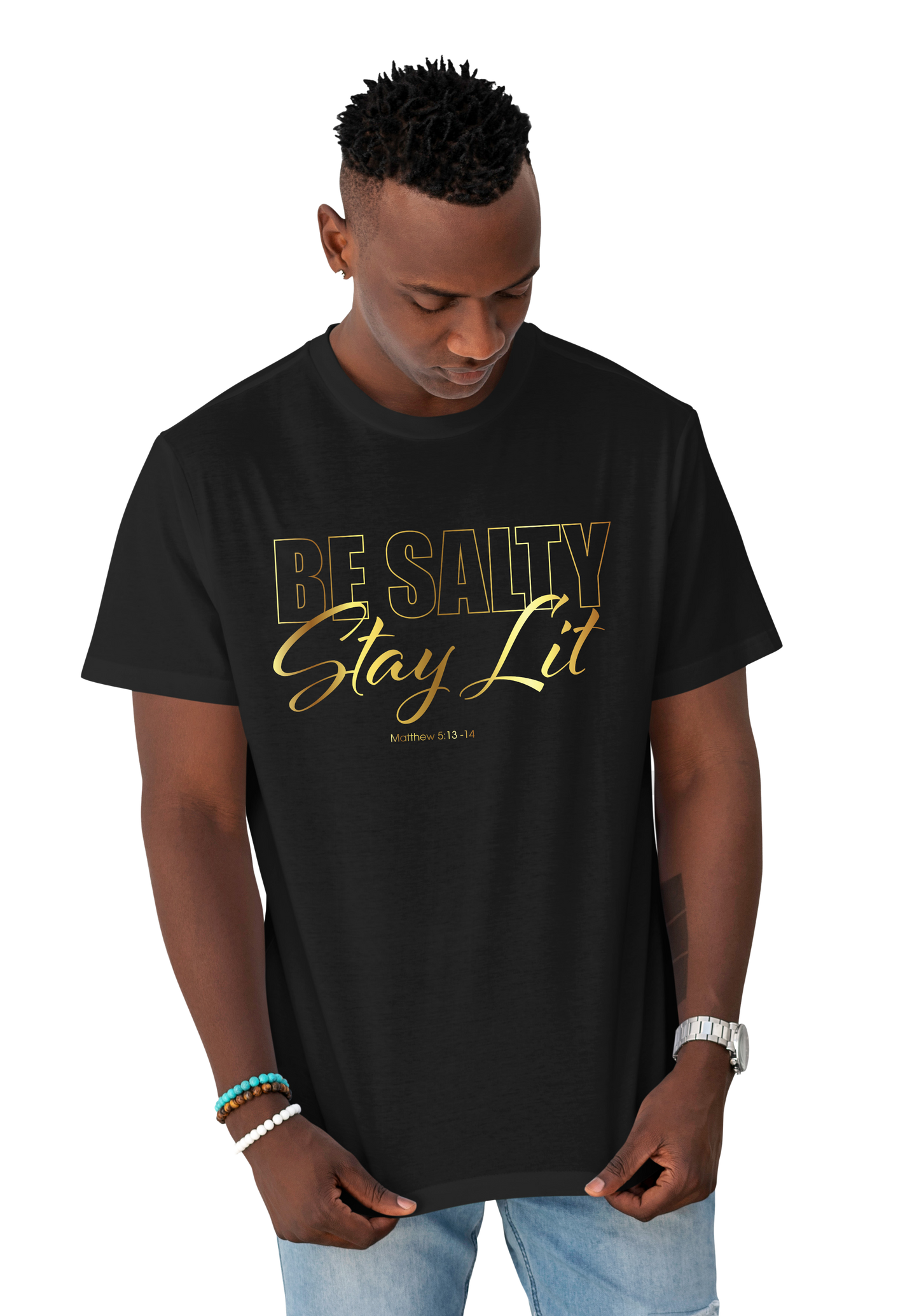 Be Salty, Stay Lit Graphic T-shirt